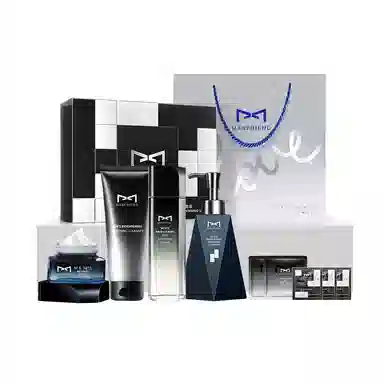 麦芙迪 男士美白亮肤礼盒 护肤套装 淡斑美白补水保湿滋润控油提亮肤色 洁面乳+爽肤水+面霜