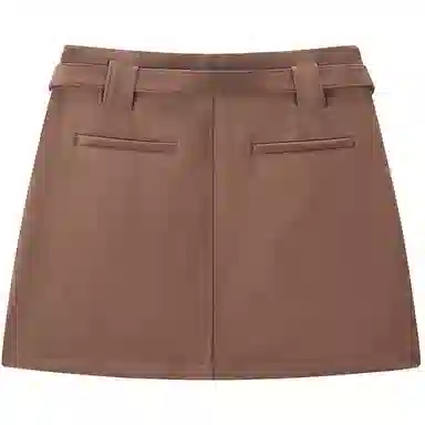 Peacebird Suede Skirt