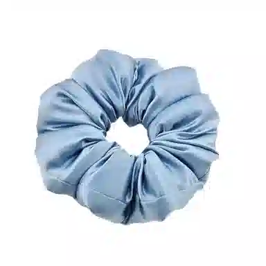 希铃 枕头睡眠缎面高级感 雪纺 发圈 女款