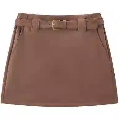 Peacebird Suede Skirt