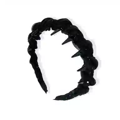 【小香风珠光亮钻网纱】 无限兔 高级感外出百搭压发防滑带齿舒适方便刘海高颅顶气质 亚克力 发箍 女款