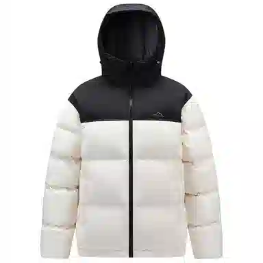 鸭鸭 极寒系列 石墨烯蓄热加厚保暖连帽冬季外套纯色韩版休闲基础百搭短款户外运动面包羽绒服 男女同款