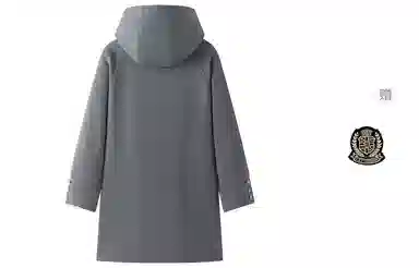 东鲸岁时记 时尚舒适保暖经典柔软高级感冬季夹棉学院风长袖女毛呢外套中长款可爱毕业季开学季大衣 女款