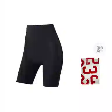 二三二三 舒适柔软高腰收腹提臀裤吸汗透气隐形无痕防卷边瑜伽裤日常通勤跑步健身舞蹈骑行打底裤 女款