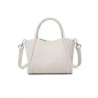 稻草人 高级感百搭经典旅游通勤简约时尚菜篮子包包 聚氨酯革 手提包 女款