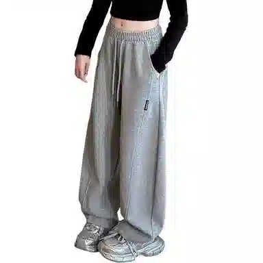 冬季一体奥粒绒舒适亲肤保暖香蕉卫裤儿童运动裤 冬春秋