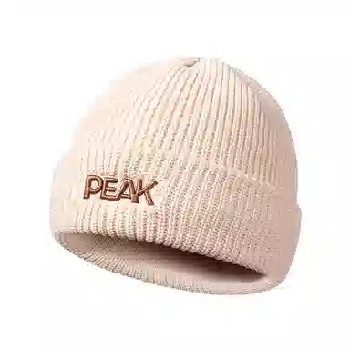 匹克 休闲简约潮流保暖防静电 腈纶 绒线帽 男女同款情侣款