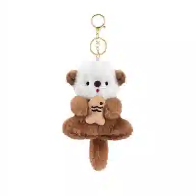 OFLY Cute Plush Otter Bag Doll Keychain