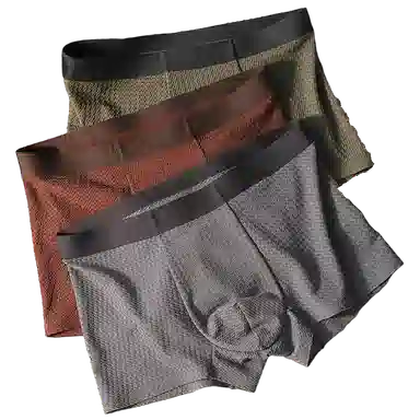 QTUR Ice Silk Men's Boxer Briefs