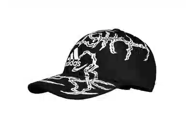 adidas Logo Embroidered Baseball Cap Black