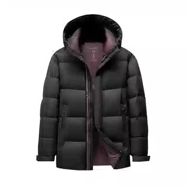 百胜狐 大码胖子宽松保暖云朵泡芙外套羽绒服 男款