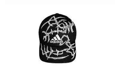 adidas Logo Embroidered Baseball Cap Black
