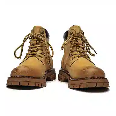 猪皮 加绒保暖舒适潮流百搭户外美式高街风格 马丁靴 男款