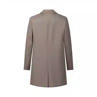 LESS IS MORE Double-Breasted Coat