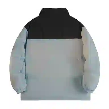 JEANSWEST Patchwork Puffer Jacket