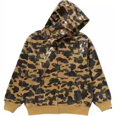 A Bathing Ape FW25 Shark Camo Hoodie