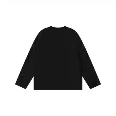 Cotton Aesthetic Letter Print Long Sleeve Tee