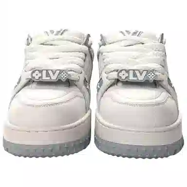 Louis Vuitton Trainer Maxi White Grey