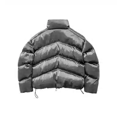 BENMYSHOWER Liquid Metal Down Jacket