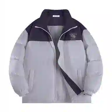 JEANSWEST Patchwork Puffer Jacket