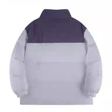 JEANSWEST Patchwork Puffer Jacket