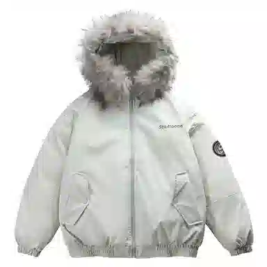 THREE Oversized Parka Coat