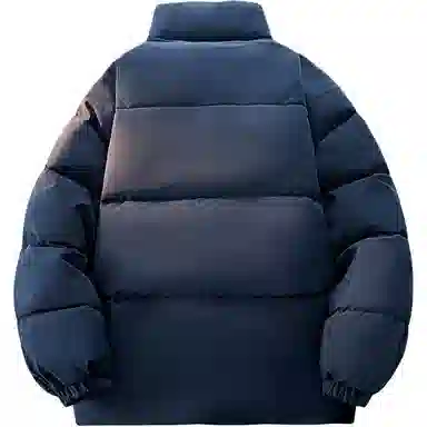 徐百货 复古潮流简约上衣外套高级感艺术签名字母基础款美式高街宽松面包服痞帅百搭棉服 男女同款