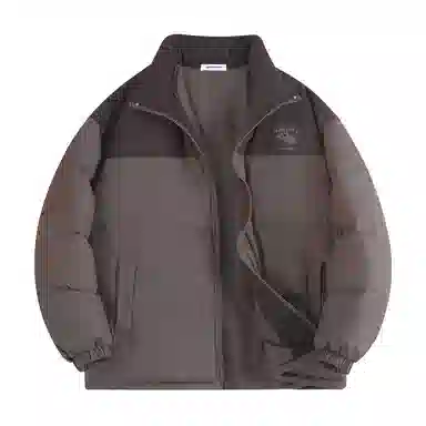 JEANSWEST Patchwork Puffer Jacket