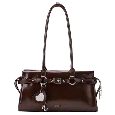 MCMIKO Ballet Heiress Tote Brown