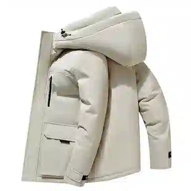 【dme】 冬季经典极寒户外工装鹅绒连帽保暖羽绒服 男女同款