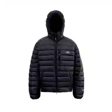 BENMYSHOWER Retro Couple Hoodie Down Jacket