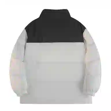 JEANSWEST Patchwork Puffer Jacket