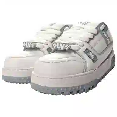Louis Vuitton Trainer Maxi White Grey