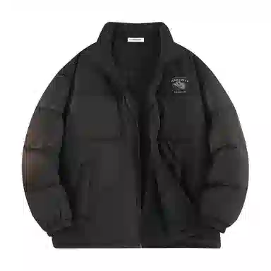 JEANSWEST Patchwork Puffer Jacket