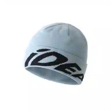 祎步康 韩版街头小众英文提花冷帽潮酷加厚保暖大头围针织包头 聚酯纤维 帽子 男女同款情侣款