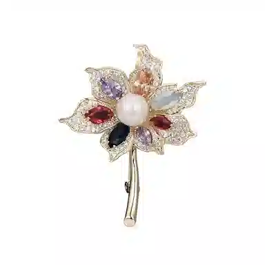 兰盈 胸花轻奢小众 人造水晶 胸针 女款