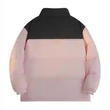 JEANSWEST Patchwork Puffer Jacket