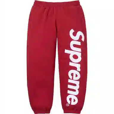 Supreme FW25 Satin Appliqué Sweatpant