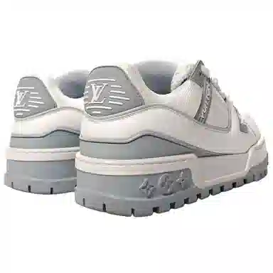 Louis Vuitton Trainer Maxi White Grey