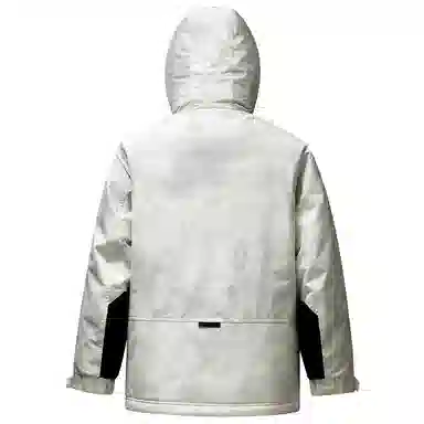 鸭鸭 山系户外系列 时尚潮流冬季工装保暖防寒休闲连帽羽绒服 男女同款