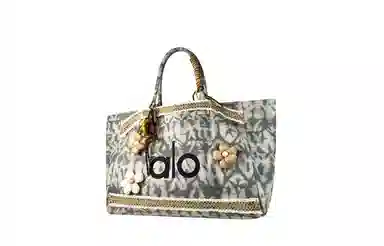 alo yoga Denim Star Tote Bag