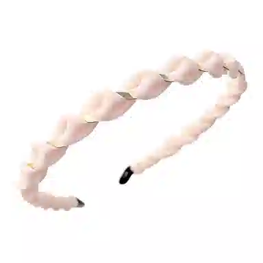 贯古今 小清新缠绕外出百搭头箍发捆高颅顶压发发卡发饰百搭洗脸头箍 布艺 发箍 女款