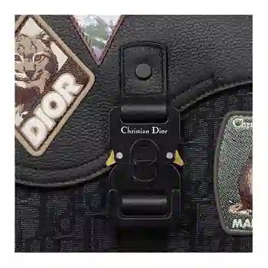 DIOR Saddle Bag Small Black
