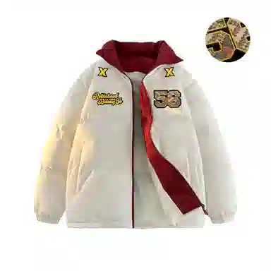 ROBINHOOD Thick Colorblock Down Jacket