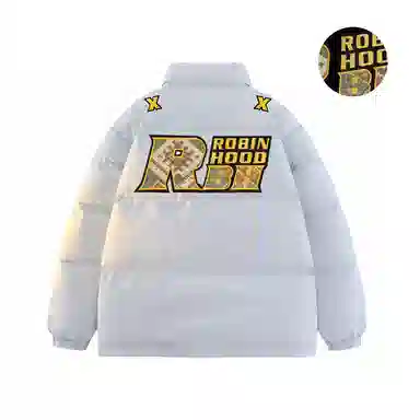 ROBINHOOD Thick Colorblock Down Jacket