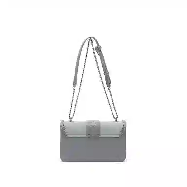 SEPTWOLVES PU Shoulder Bag Gray