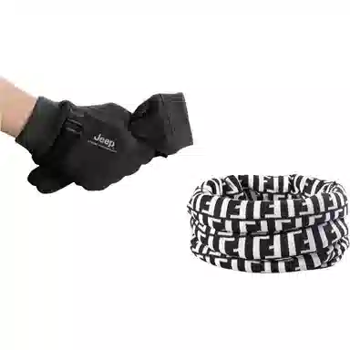 Jeep Touchscreen Fleece Gloves