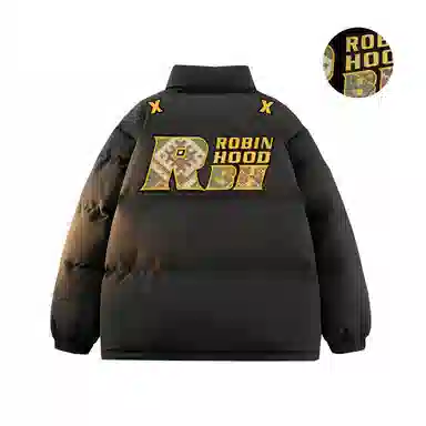 ROBINHOOD Thick Colorblock Down Jacket