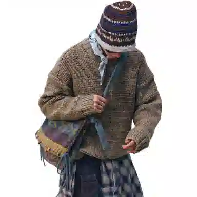 NOTHOMME Monterest Vintage Loose Knit Pullover