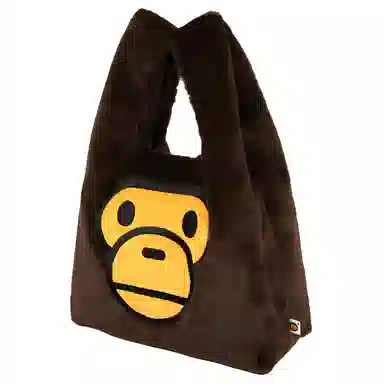 A Bathing Ape Baby Milo Tote Bag Brown